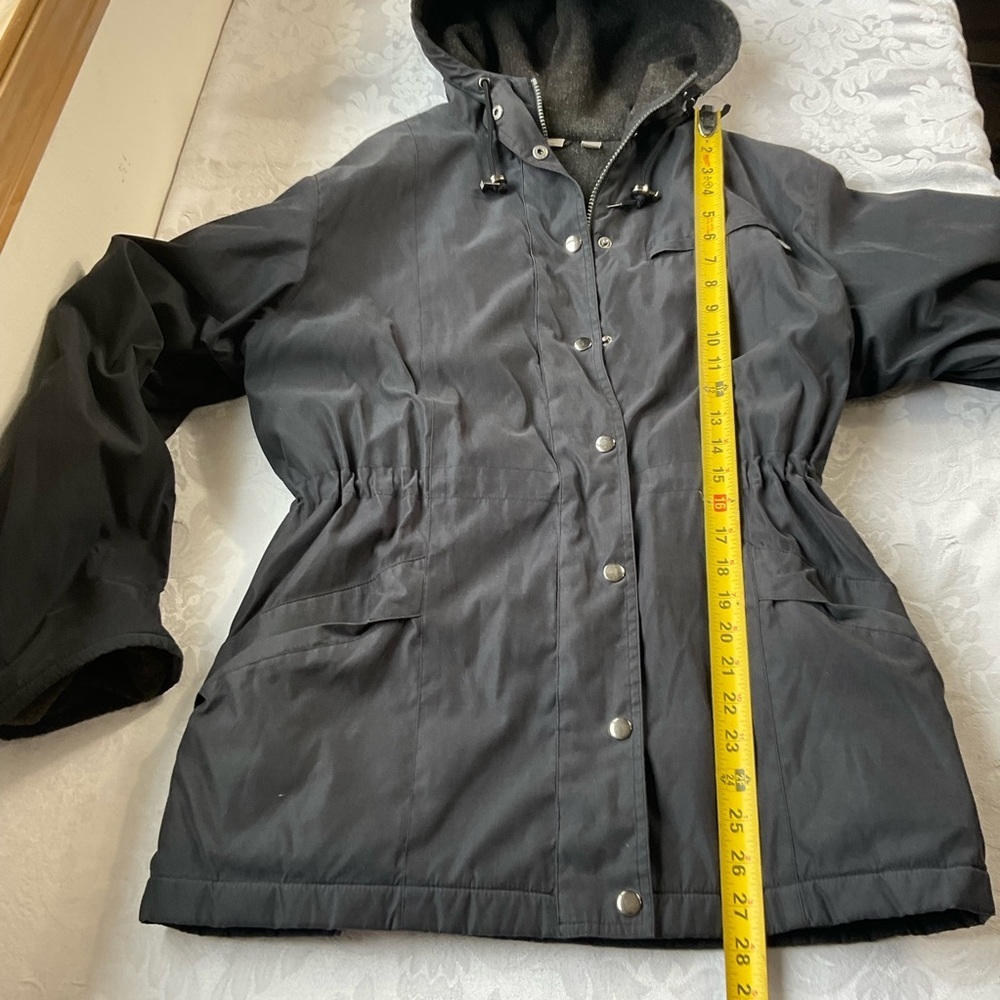 Nordstrom’s Women Fleece Lined Softshell Parka Jacket Wn51266 Size Medium - Picture 5 of 8